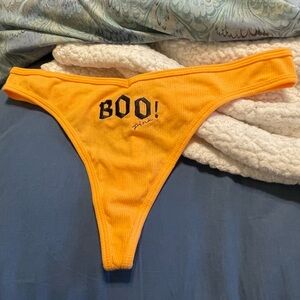 Kids Orange Boo Bottoms